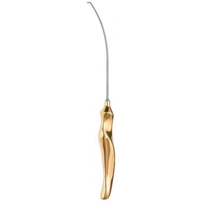 Endoscopic Forehead Nerve Hook, Curved, 23.5 cm