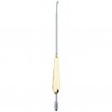 Endoscopic Forehead Suction Elevator, Quarter Curved, 23.5 cm