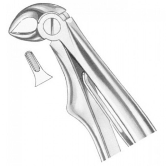 Dental Extracting Forceps Child Fig # 223 Lower Roots