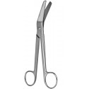 Bandage Scissors,Angled Sideways, Saw Edge, 17 cm