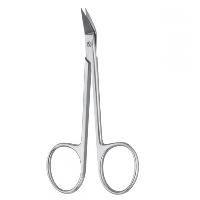 Wilmer Delicate Scissors, 10 cm ,Curved Bent