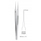 Micro Suture Forceps,Straight, 18.5 cm ,Point 0.5 mm