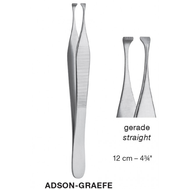ADSON-GRAEFE Tissue Forceps,12 cm