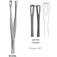 DUVAL Intestinal and Lung Forceps,10 mm, 14.5 cm