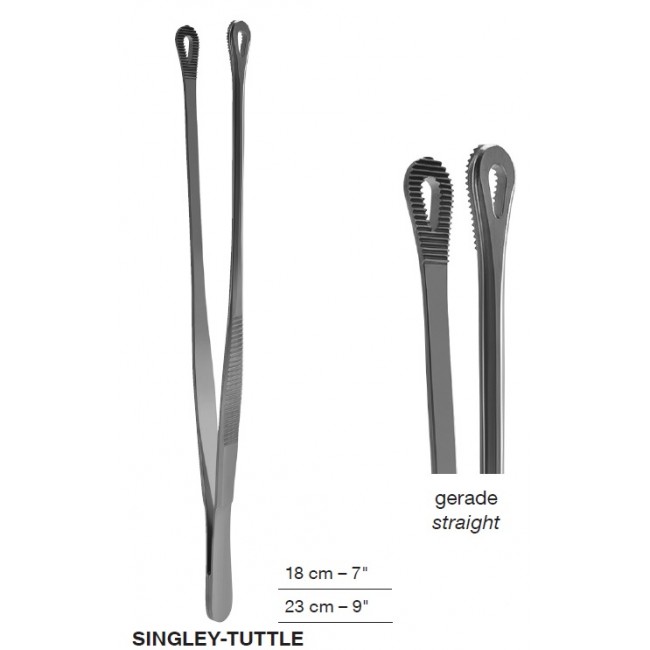 SINGLEY-TUTTLE Intestinal and Lung Forceps
