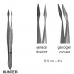 HUNTER Splinter Forceps,10.5 cm