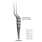 Yasargil Bayonet-Shaped, Dissecting Micro Forceps, Smooth, Straight