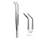 Delicate Dissecting Forceps, Angled, 20 cm