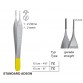 Standard Adson T/C  Delicate Tissue Forceps, 2 mm