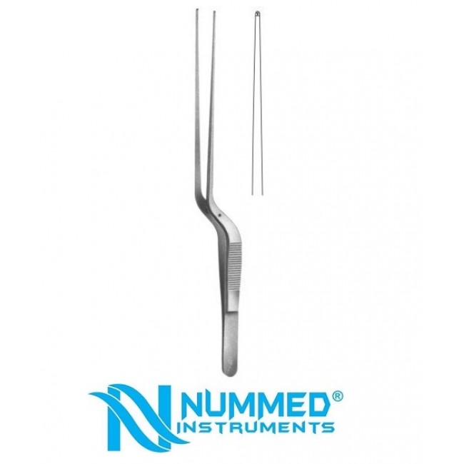 Nasal Tampon Forcep For Rhinoplasty 1 x 2 Teeth, 20 cm