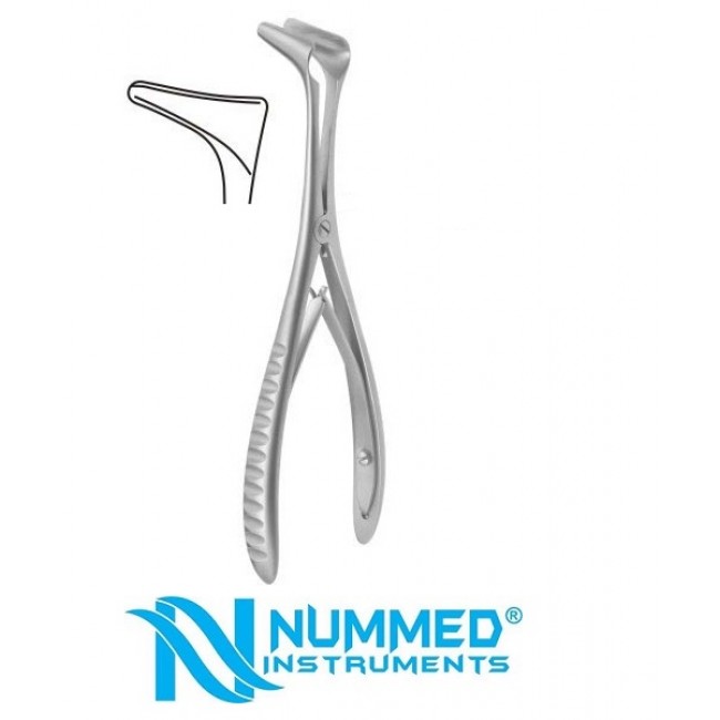 Martin Nasal Speculum , 13 cm, Blade Length 17 mm